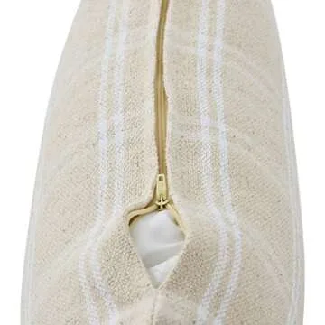 Stylish Creative Co-Op Plaid Cotton Throw Pillow