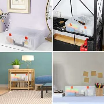 Durable Gbivbe Photo Storage Box for 1800 Pictures