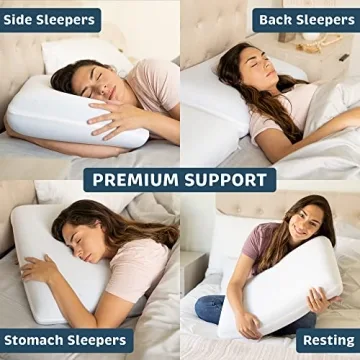 Cooling Memory Foam Pillows for Comfort & Support