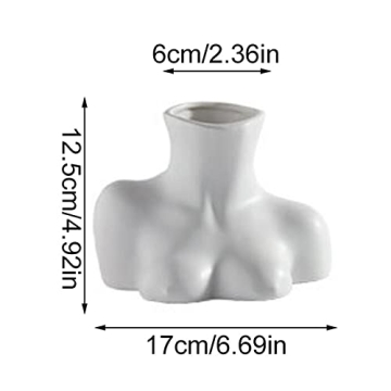 Beautiful Female Body Vase - Modern Ceramic Decor