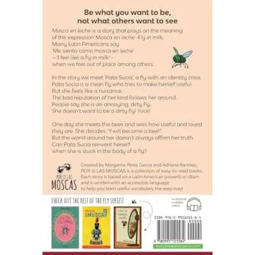 Mosca en leche: Easy Spanish Story in Easy-to-Read Format with Spanish-English Notes and Glossary (P...