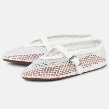 VOLEECE Women's Lightweight Mesh Ballet Flats for Summer