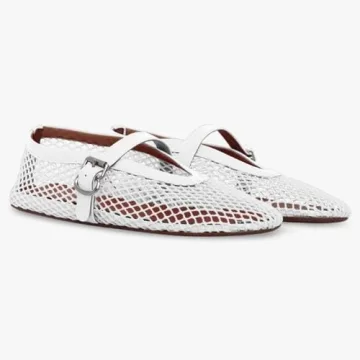 VOLEECE Women's Lightweight Mesh Ballet Flats for Summer