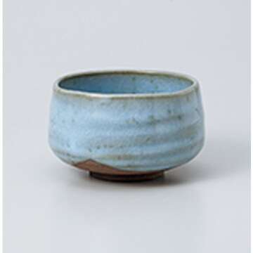 Matcha Bowl 4.53 Inches Diameter Japanese Tea Cup for Tea Ceremony Authentic Mino Ware Pottery Chawa...