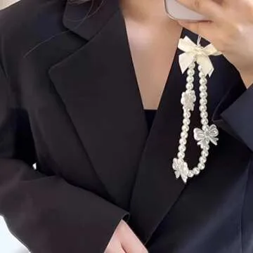 Showkanbay Phone Charms - Pink Aesthetic Love Chain Lanyard