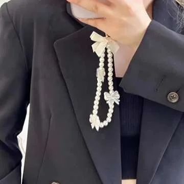 Showkanbay Phone Charms - Pink Aesthetic Love Chain Lanyard