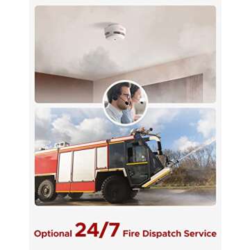 X-Sense Smart Smoke Detector Fire Alarm with Replaceable Battery, Wi-Fi Smoke Detector, Real-Time App Notifications, XS01-WX, 3-Pack