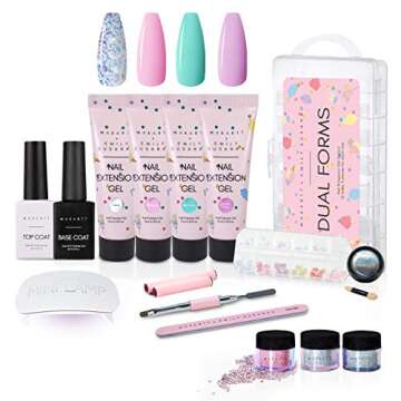 Makartt Emily Susanah Poly Nail Extension Gel Kit