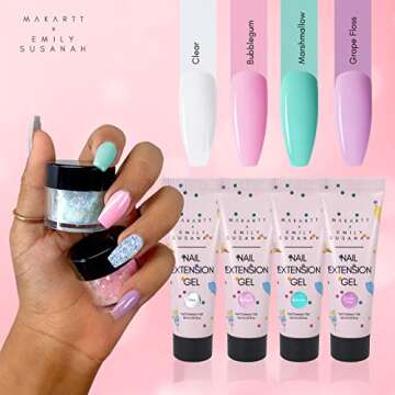 Makartt Emily Susanah Poly Nail Extension Gel Kit