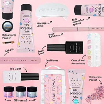 Makartt Emily Susanah Poly Nail Extension Gel Kit