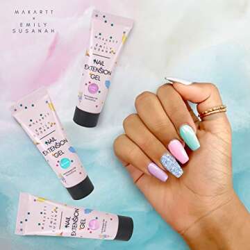 Makartt Emily Susanah Poly Nail Extension Gel Kit