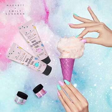 Makartt Emily Susanah Poly Nail Extension Gel Kit
