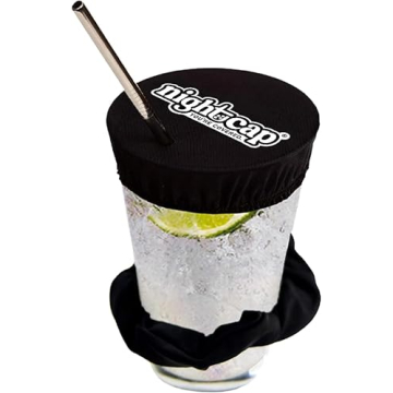 Nightcap Drink Cover Scrunchie - Stylish Safety Accessory