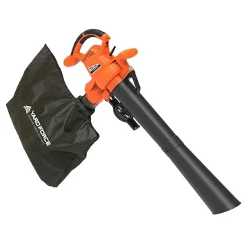 Yard Force 12A Electric Leaf Blower & Vacuum YF12BLV with 430 CFM Power