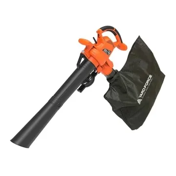 Yard Force Electric Leaf Blower & Vacuum with Mulching Power