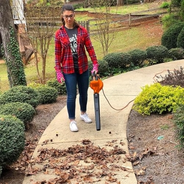 Yard Force Electric Leaf Blower & Vacuum with Mulching Power
