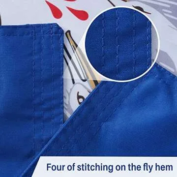 Durable AMZFLAG Louisiana State Flag for Outdoor Use