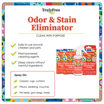 Truly Free Multi-Purpose Odor & Stain Eliminator for Home