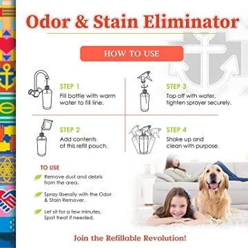Truly Free Multi-Purpose Odor & Stain Eliminator for Home