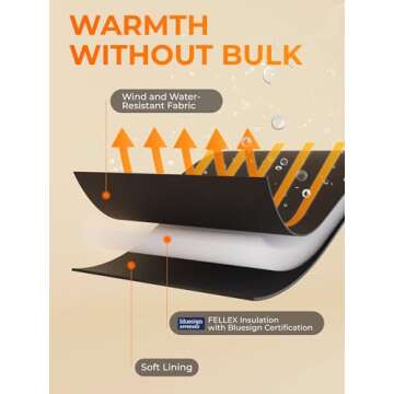 ORORO Women's Heated Vest with 4 Heat Zones for Style