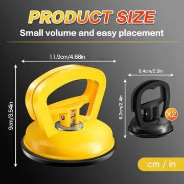 HORFUTY Car Dent Puller Kit - Powerful 3 Pack Removal Tool