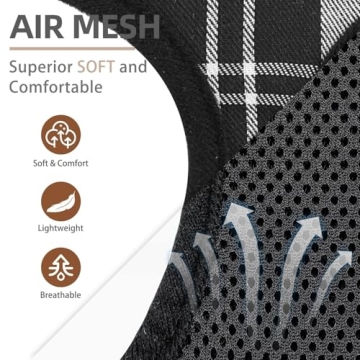 PUPTECK Soft Mesh Dog Harness Leash Set - Stylish Comfort