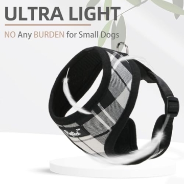 PUPTECK Soft Mesh Dog Harness Leash Set - Stylish Comfort