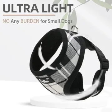 PUPTECK Soft Mesh Dog Harness Leash Set - Stylish Comfort