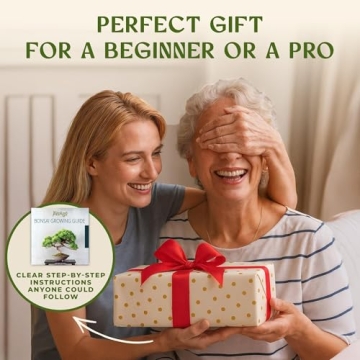 DIY Bonsai Tree Kit - Complete Starter Set with Tools