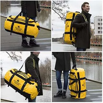 Versatile Sandhamn Duffle Bag - Waterproof Travel Gear
