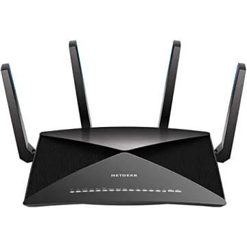 NETGEAR R9000-100NAR Nighthawk X10 AD7200 802.11ac/ad Quad-Stream WiFi Router - Certified Refurbished