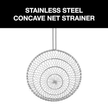 Cuisinart Stainless Steel Asian Strainer, Silver