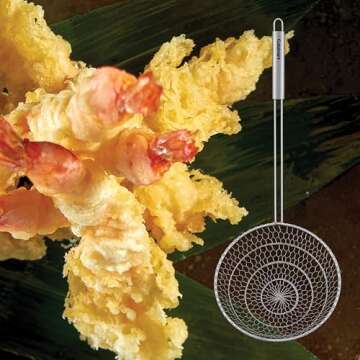 Cuisinart Stainless Steel Asian Strainer, Silver