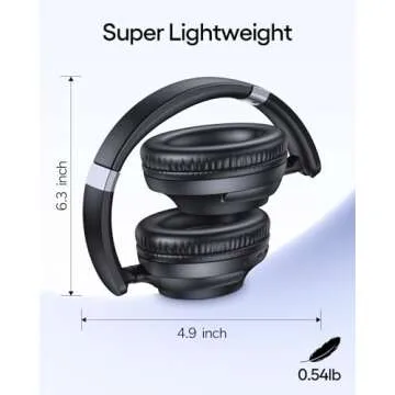 TAGRY ANC Headphones 100H Playtime Wireless Sound Quality