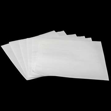 SENJEOK 100 Pack 12 x 12 Inches Cushion Foam Pouches, Foam Wrap Pouches, Moving Cushioning Packaging Pouches for Packing, Shipping