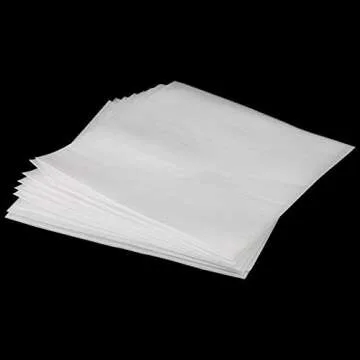 SENJEOK 100 Pack 12 x 12 Inches Cushion Foam Pouches, Foam Wrap Pouches, Moving Cushioning Packaging Pouches for Packing, Shipping