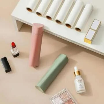 Mini Travel Lint Roller for Clothes Remover with Cover