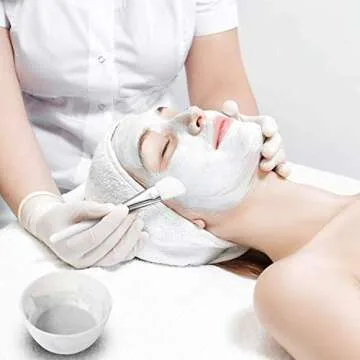 Hulless Silicone Facial Mask Mixing Bowl Set - 5 Pcs Multi Color