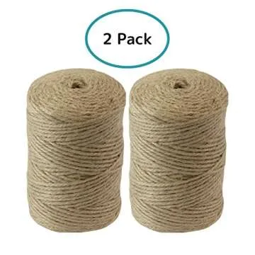 Houseables Jute Twine String, Perfect for Crafts and Gifts