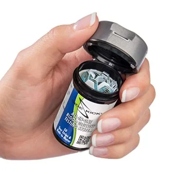 Sidekick Portable Glucose Meter Kit with Test Strips