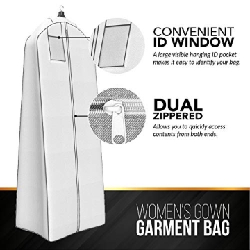Your Bags Wedding Dress Garment Bag - Travel & Storage