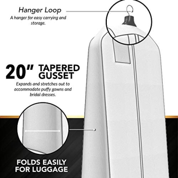 Your Bags Wedding Dress Garment Bag - Travel & Storage