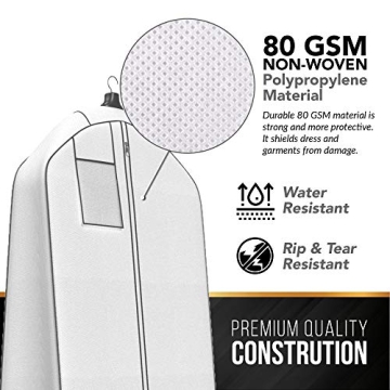 Your Bags Wedding Dress Garment Bag - Travel & Storage