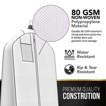 Your Bags Wedding Dress Garment Bag - Travel & Storage