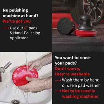 Menzerna Heavy Cut Polishing Pad - Ultimate Car Detailing Solution