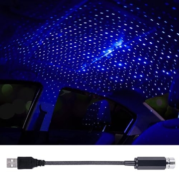 Adjustable LEDCARE USB Star Projector Night Light for Cars & Home