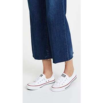 Converse Women's Chuck Taylor All Star Shoreline Slip On, White, 10 Medium US