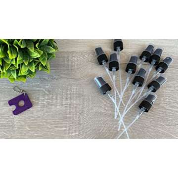Spray Bottle Tops for Essential Oil Bottles with Fine Mist Sprayer
