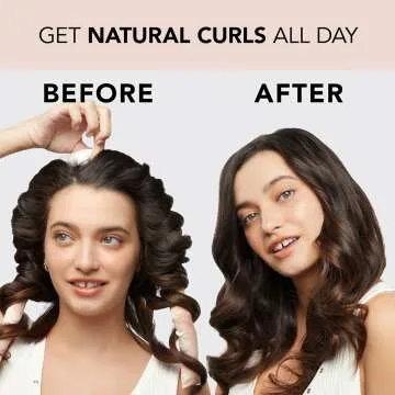 Heatless Curling Set - Satin Rollers for Overnight Style