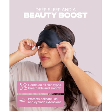 Silk Pillowcase Set - Pink Quartz Queen with Eye Mask